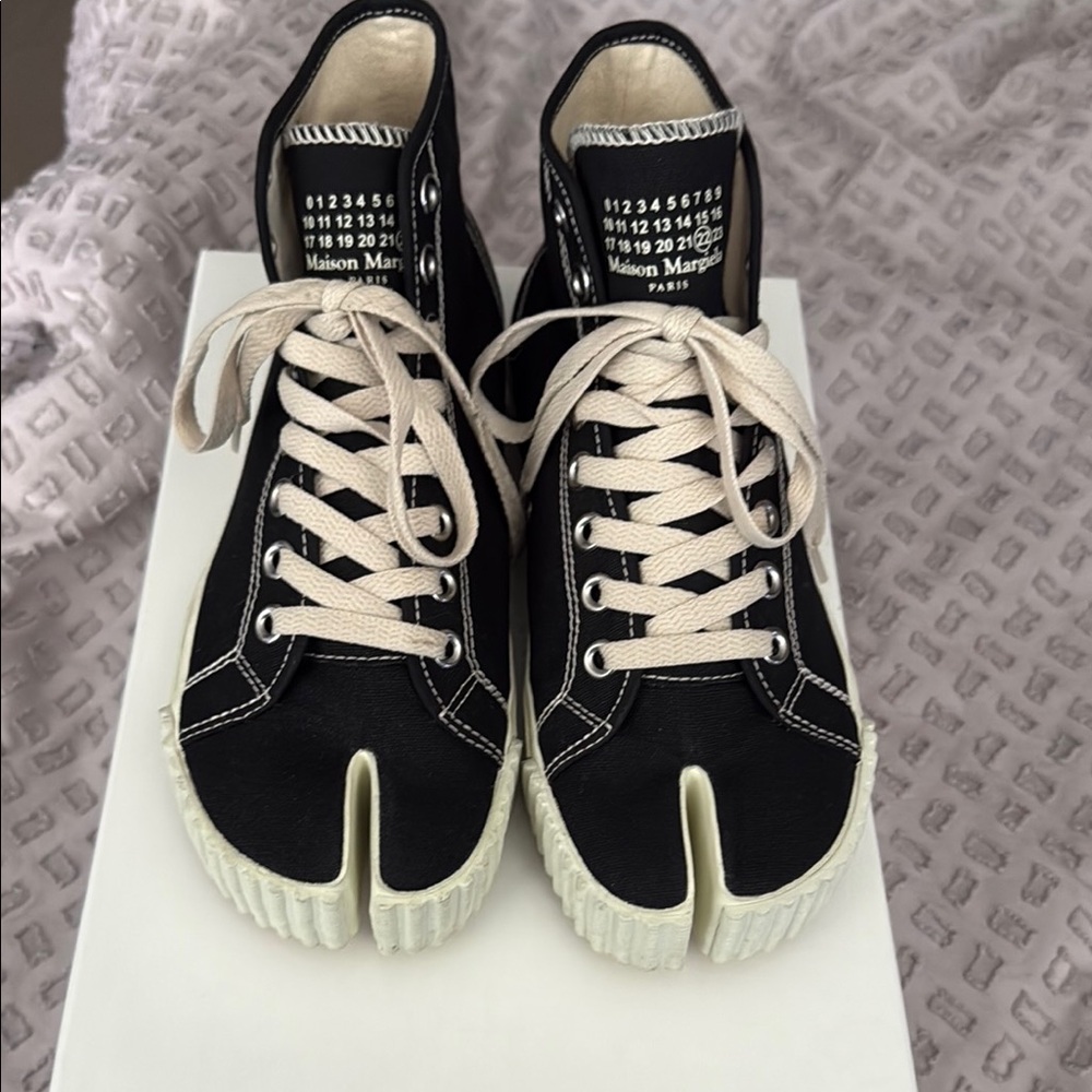 MM6 Maison Margiela Black and White Sneakers